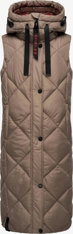 Navahoo Bodywarmers Bodywarmer Schnuckel Dames Lichtbruin