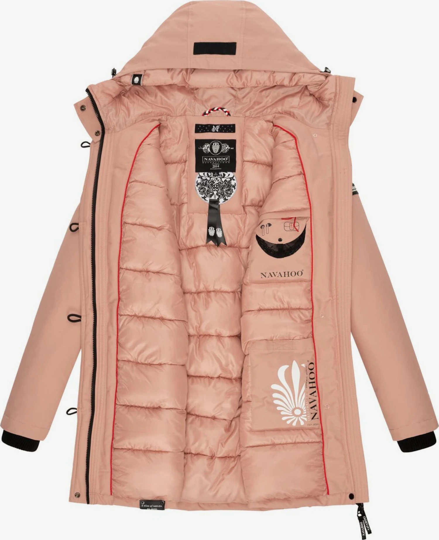 Navahoo Parkas Winterparka Freeze Storm Dames Roze 5 Navahoo Parkas Winterparka Freeze Storm Dames Roze - Afbeelding 5