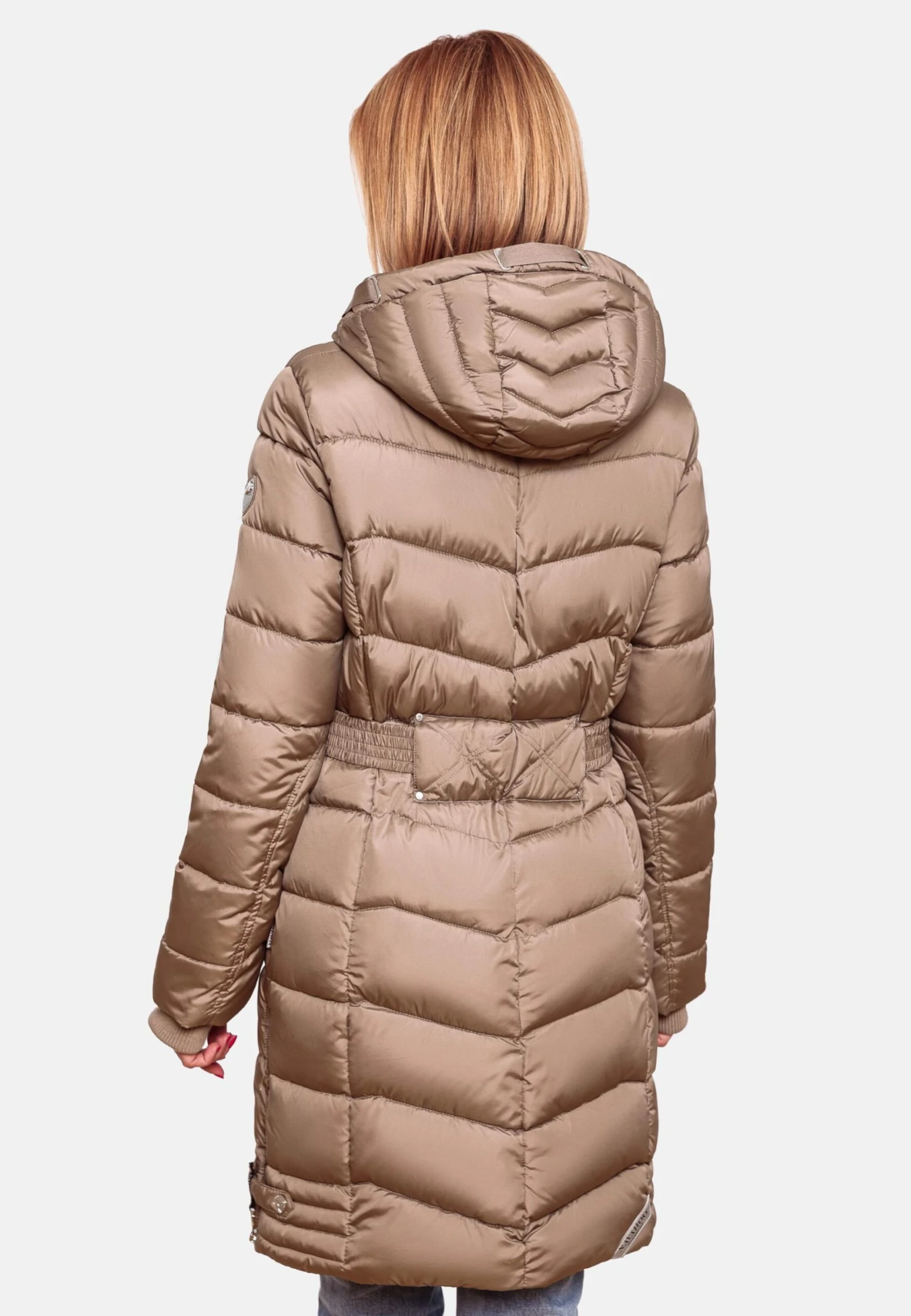 Navahoo Wintermantels Wintermantel Alpenveilchen Dames Bruin 8 Navahoo Wintermantels Wintermantel Alpenveilchen Dames Bruin - Afbeelding 8