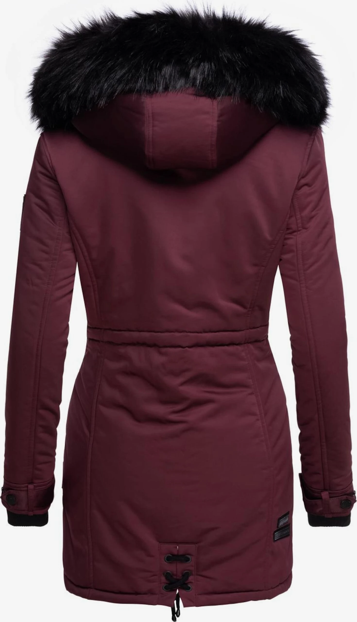 Navahoo Parkas Winterparka Dames Wijnrood 2 Navahoo Parkas Winterparka Dames Wijnrood - Afbeelding 2