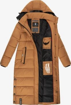 Navahoo Regenmantels Functionele Mantel Isalie Dames Bruin -Navahoo 0485cfdbc927747d8d641724ad9c014c