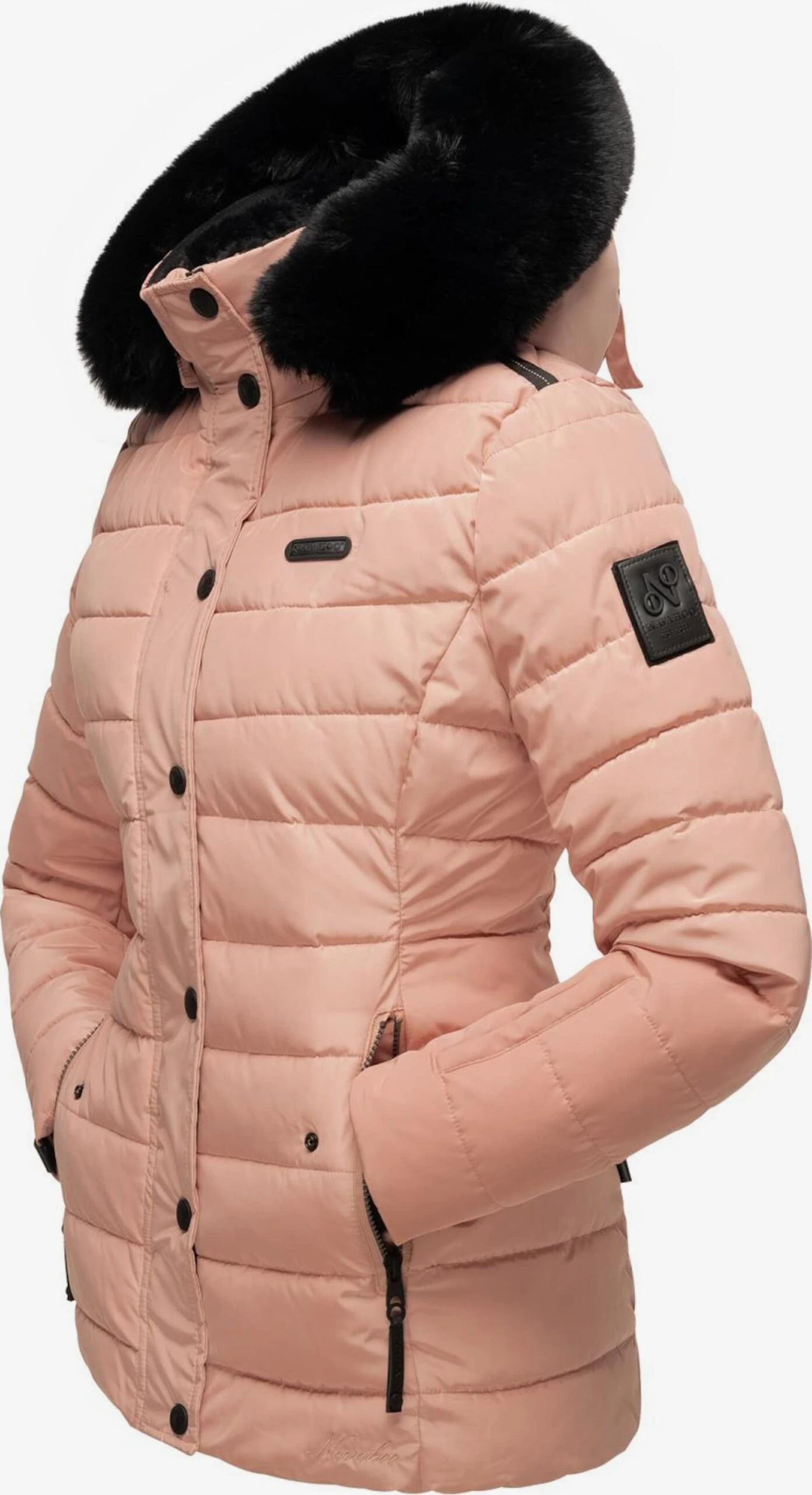 Navahoo Winterjassen Winterjas Milianaa Dames Roze 5 Navahoo Winterjassen Winterjas Milianaa Dames Roze - Afbeelding 5