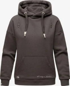 Navahoo Hoodies Sweatshirt Dames Antraciet