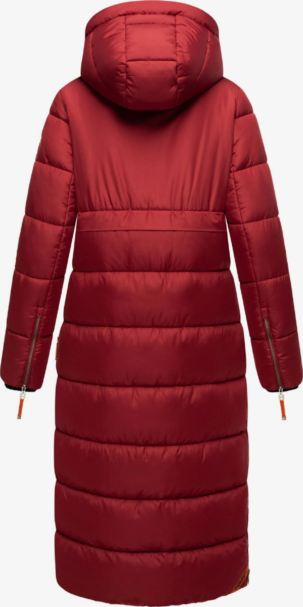 Navahoo Wintermantels Wintermantel Dames Bloedrood 4 Navahoo Wintermantels Wintermantel Dames Bloedrood - Afbeelding 4