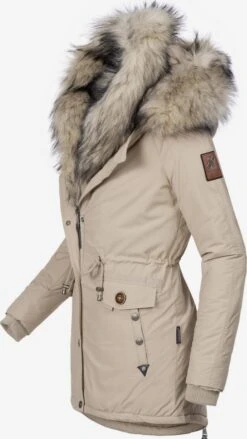 Navahoo Parkas Winterparka Sweety Dames Beige -Navahoo 11491f6fc89ee8986e61758f9e52d36c