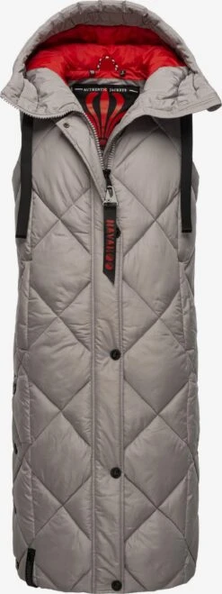 Navahoo Bodywarmers Bodywarmer Schnuckel Dames Stone Grey -Navahoo 19cf69ce21ff1a1eee7ded871def34e6