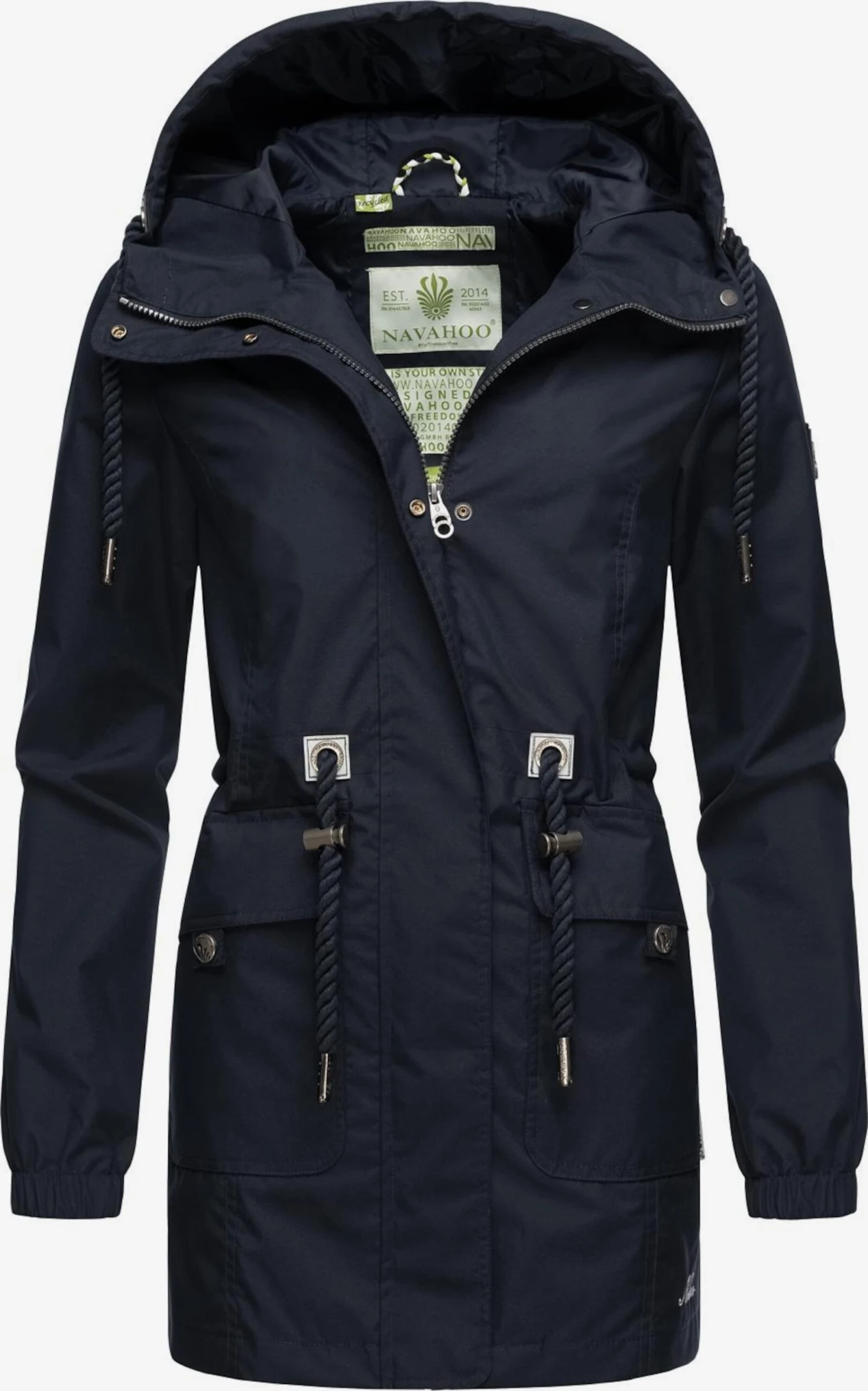 Navahoo Parkas Tussenparka Neophee Dames Kobaltblauw 2 Navahoo Parkas Tussenparka Neophee Dames Kobaltblauw - Afbeelding 2