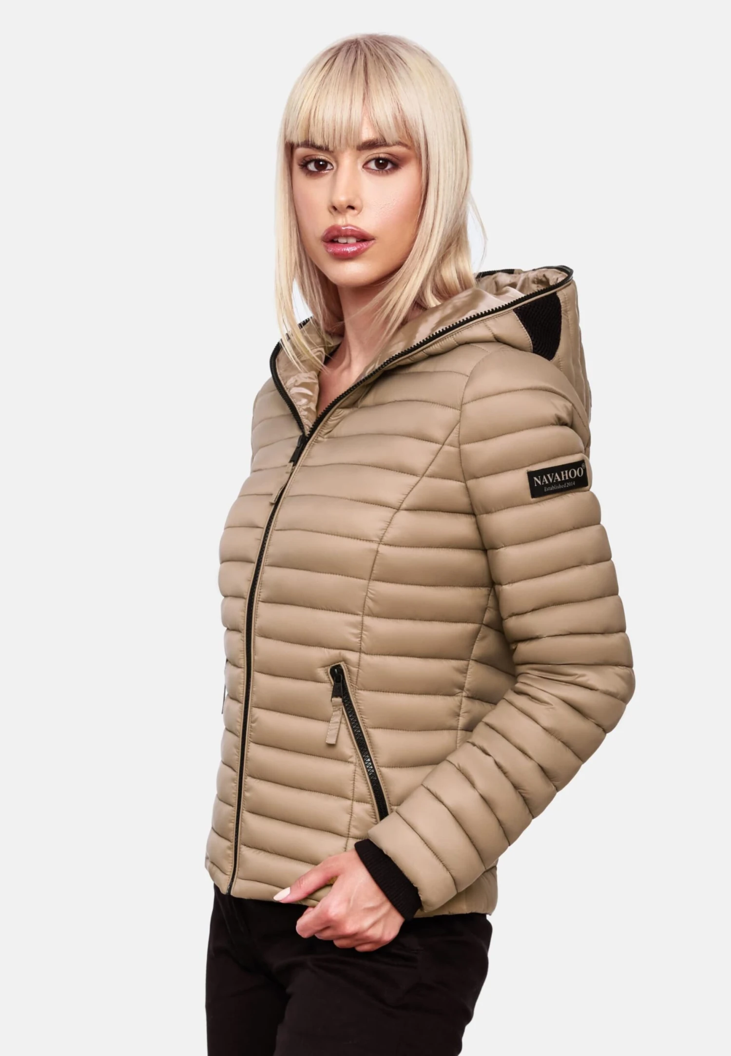 Navahoo Tussenjassen Tussenjas Kimuk Dames Bruin 5 Navahoo Tussenjassen Tussenjas Kimuk Dames Bruin - Afbeelding 5