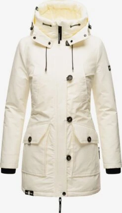 Navahoo Parkas Winterparka Freeze Stoorm Dames Offwhite