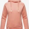 Navahoo Hoodies Sweatshirt Liebesmäuschen Dames Abrikoos