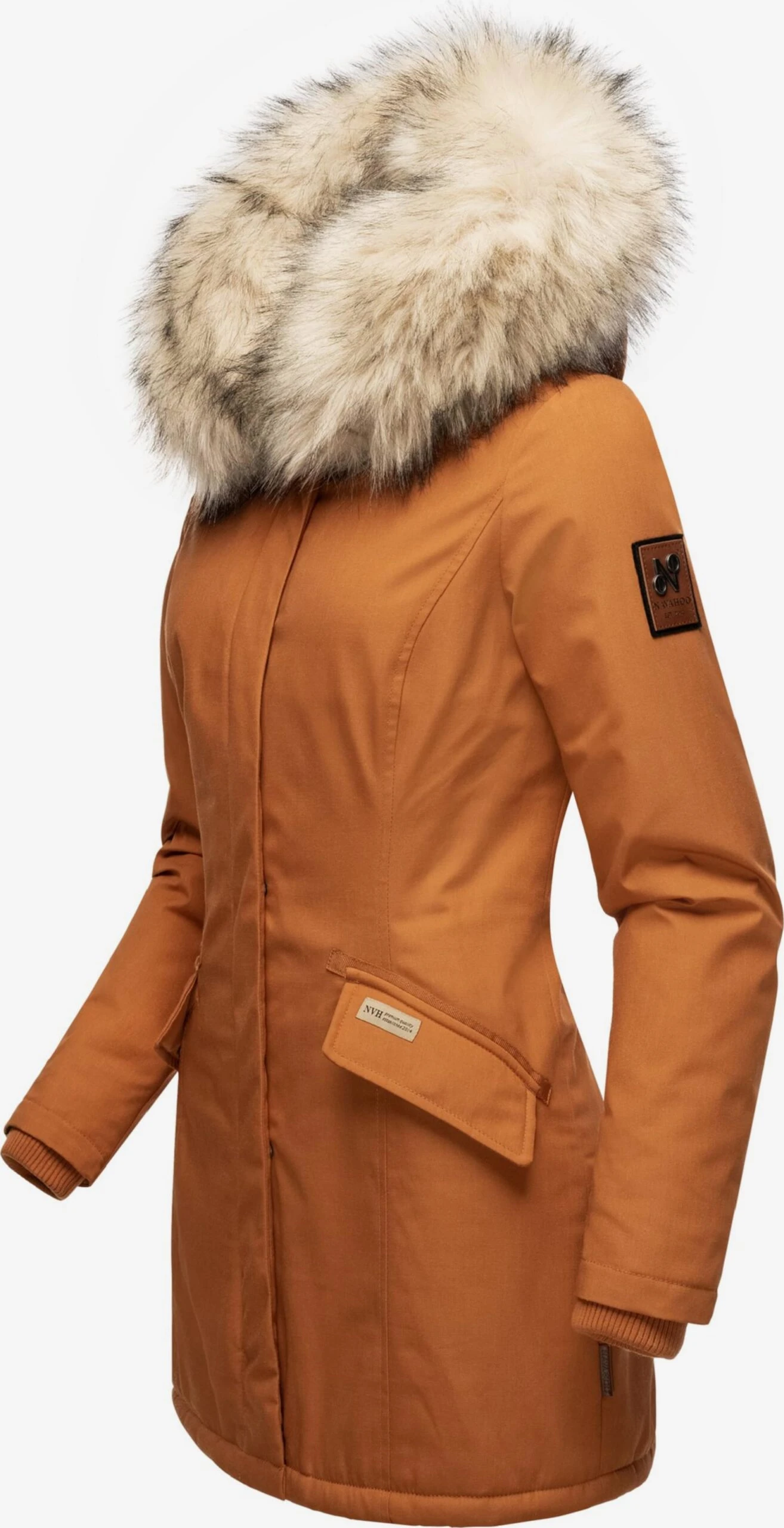 Navahoo Parkas Winterparka Cristal Dames Oker 2 Navahoo Parkas Winterparka Cristal Dames Oker - Afbeelding 2
