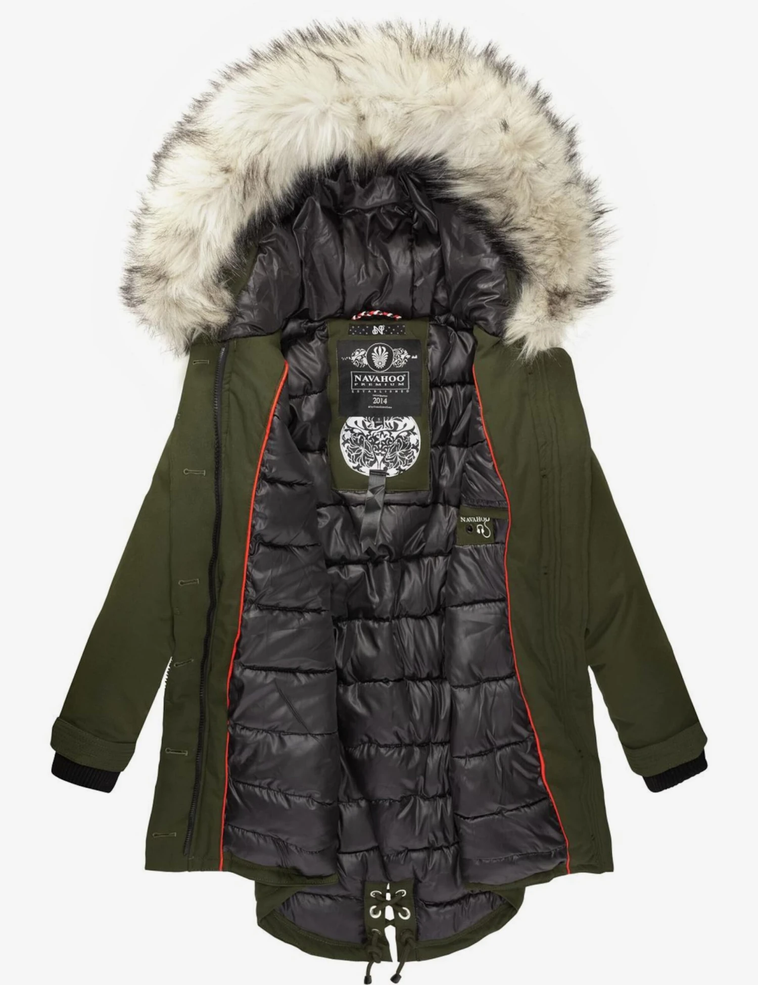 Navahoo Parkas Winterparka Dames Groen 5 Navahoo Parkas Winterparka Dames Groen - Afbeelding 5