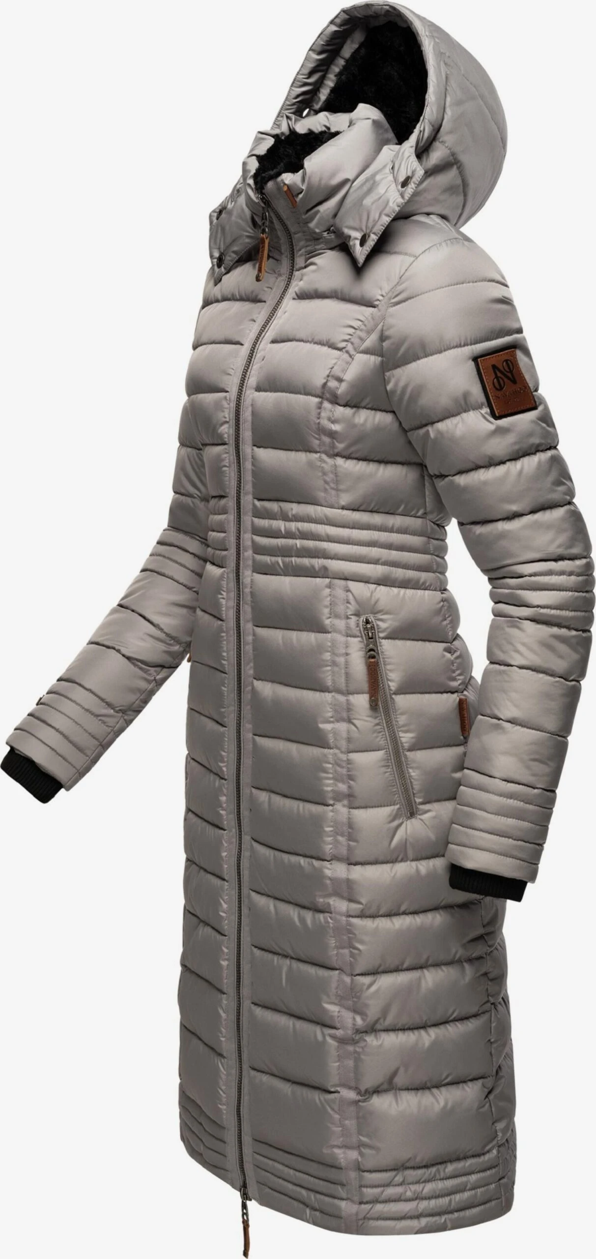 Navahoo Wintermantels Wintermantel Umay Dames Grijs 4 Navahoo Wintermantels Wintermantel Umay Dames Grijs - Afbeelding 4