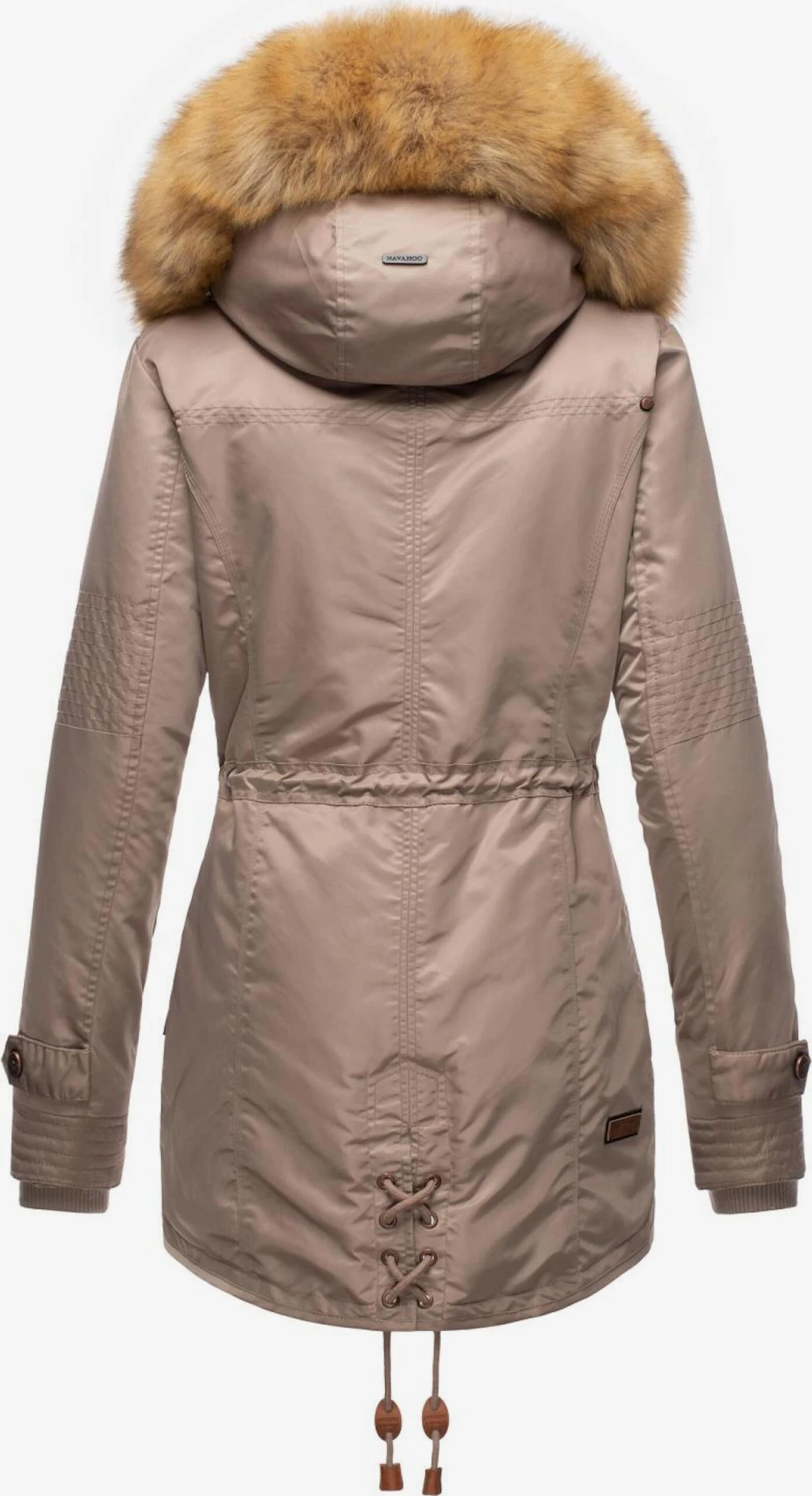 Navahoo Parkas Winterparka La Viva Dames Greige 4 Navahoo Parkas Winterparka La Viva Dames Greige - Afbeelding 4