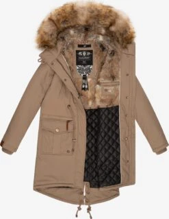 Navahoo Parkas Winterparka Rosinchen Dames Lichtbruin -Navahoo 2bd785797a68bb3b8c810f19d84a8564