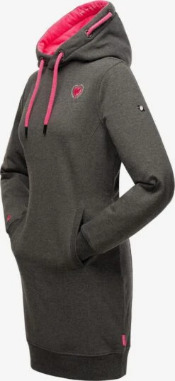 Navahoo Mini Jurken Jurk Dames Donkergrijs -Navahoo 30b324885cdd1c55565c3912a06eaa96