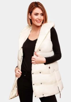 Navahoo Bodywarmers Bodywarmer Madilynaa Dames Offwhite -Navahoo 31e33643bbdb3ec072d356da1893958d