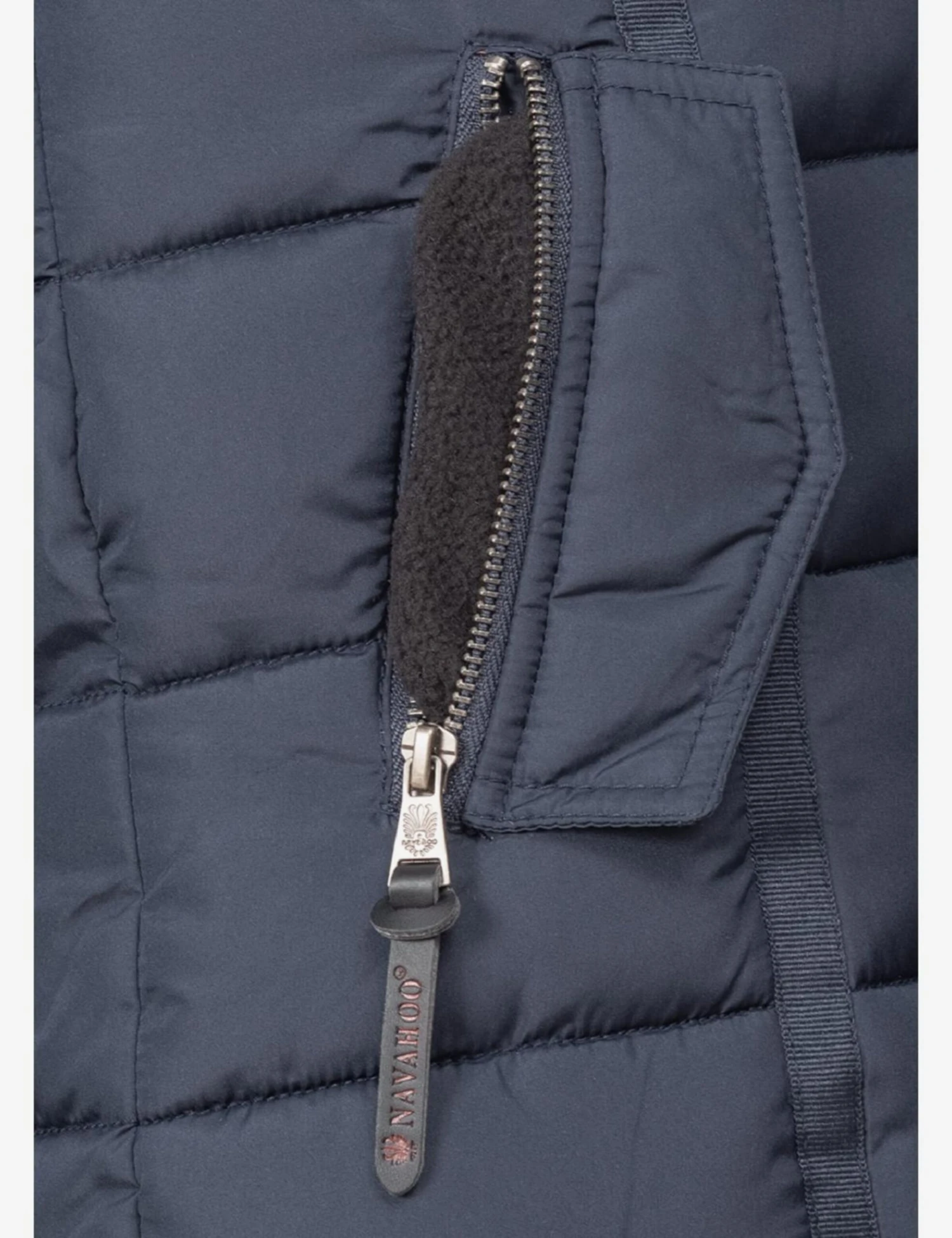 Navahoo Wintermantels Wintermantel Papaya Dames Donkerblauw 6 Navahoo Wintermantels Wintermantel Papaya Dames Donkerblauw - Afbeelding 6