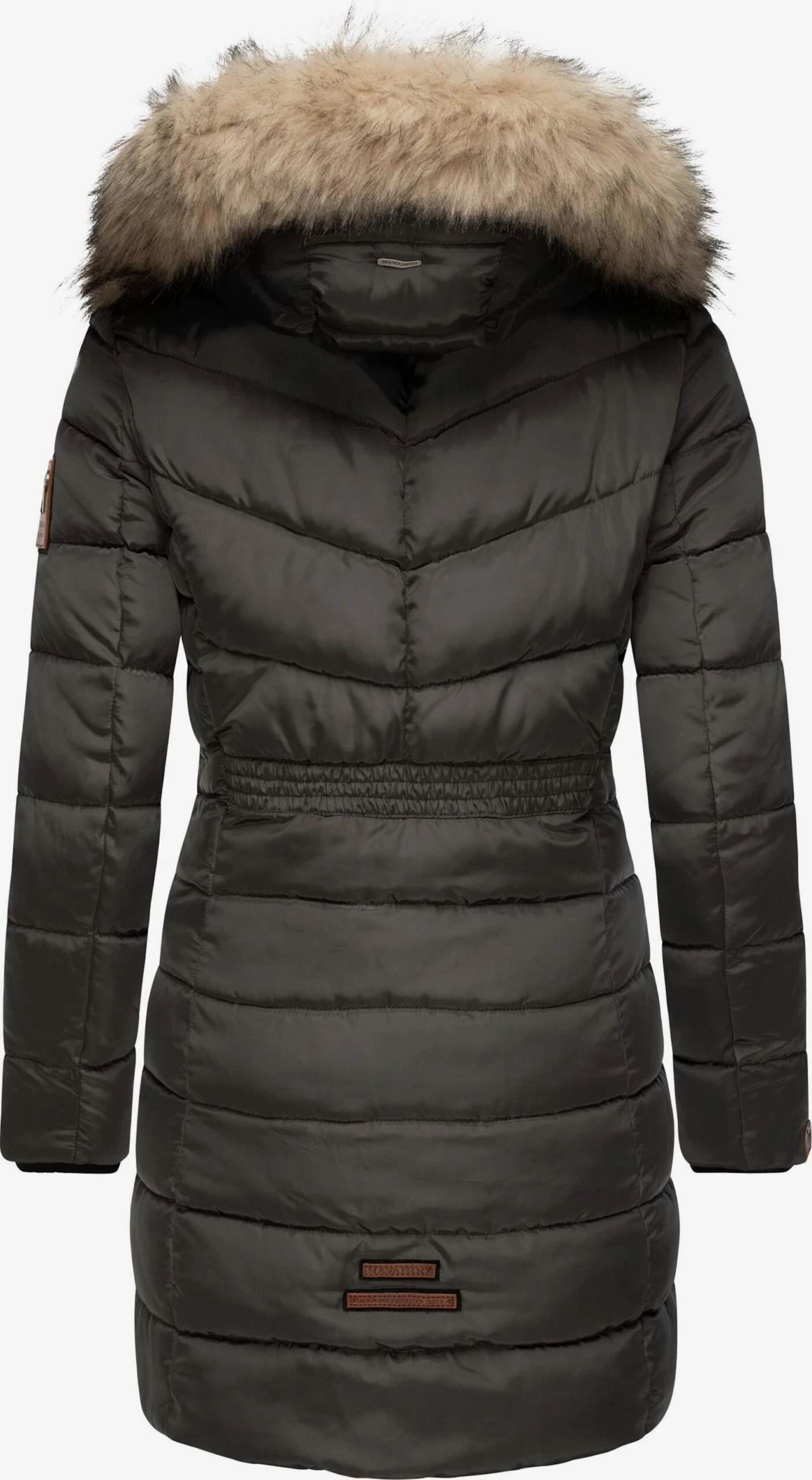 Navahoo Wintermantels Wintermantel Paula Dames Bruin 3 Navahoo Wintermantels Wintermantel Paula Dames Bruin - Afbeelding 3