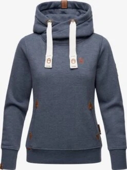 Navahoo Hoodies Sweatshirt Namikaa Dames Nachtblauw