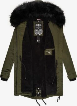 Navahoo Parkas Winterparka Luluna Dames Olijfgroen -Navahoo 35b5b39023acae6198e2ca101dd3e044