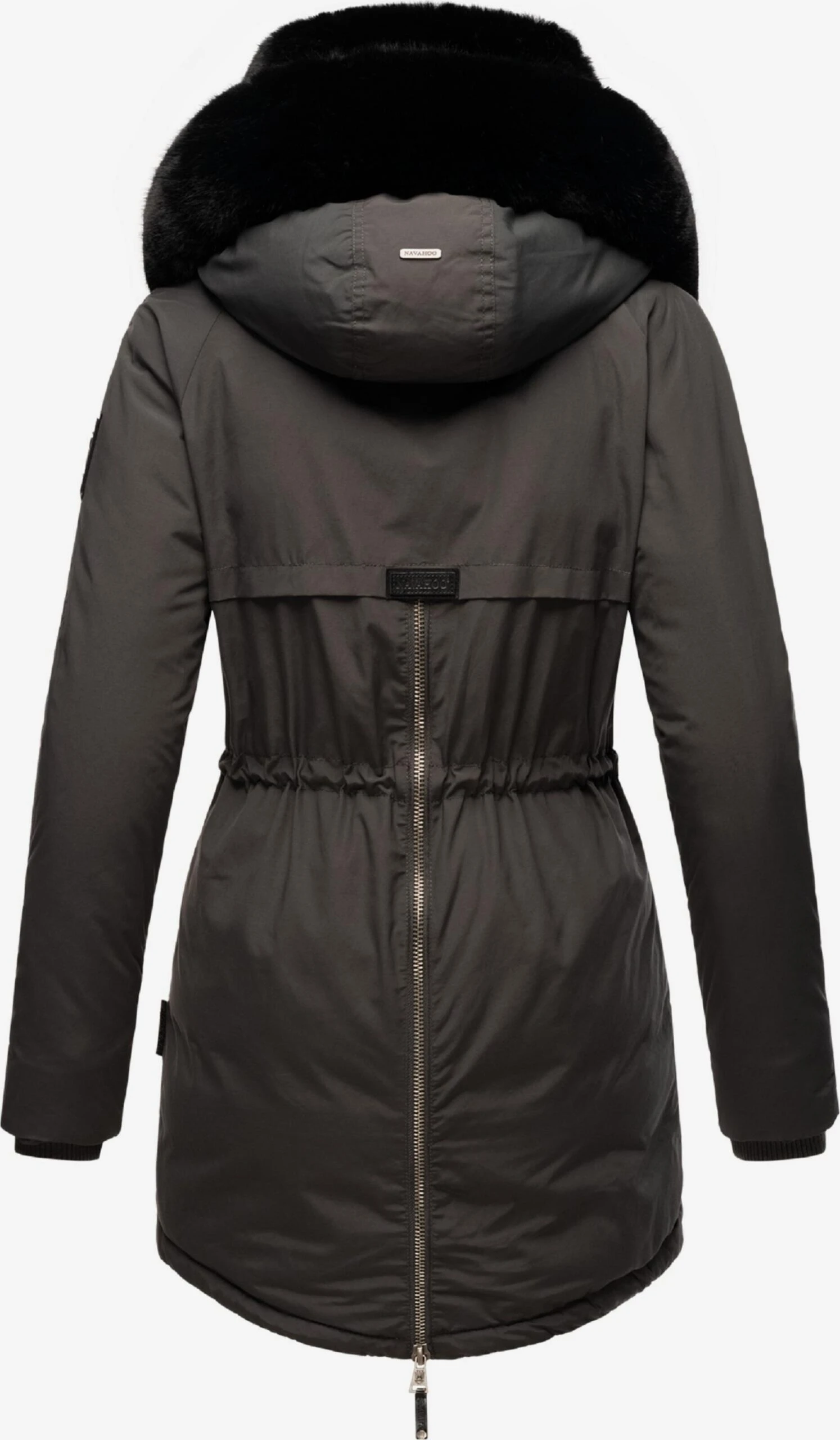 Navahoo Parkas Winterparka Sweety Deluxe Dames Antraciet 4 Navahoo Parkas Winterparka Sweety Deluxe Dames Antraciet - Afbeelding 4