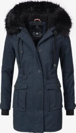 Navahoo Parkas Winterparka Luluna Dames Nachtblauw