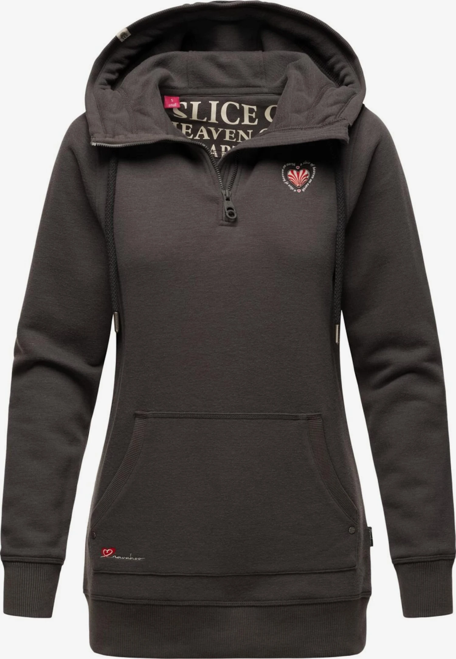 Navahoo Hoodies Sweatshirt Zauberelfe Dames Donkergrijs 5 Navahoo Hoodies Sweatshirt Zauberelfe Dames Donkergrijs - Afbeelding 5