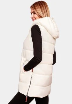 Navahoo Bodywarmers Bodywarmer Madilynaa Dames Offwhite -Navahoo 3e923d6c8083bb633accc626882c4a21