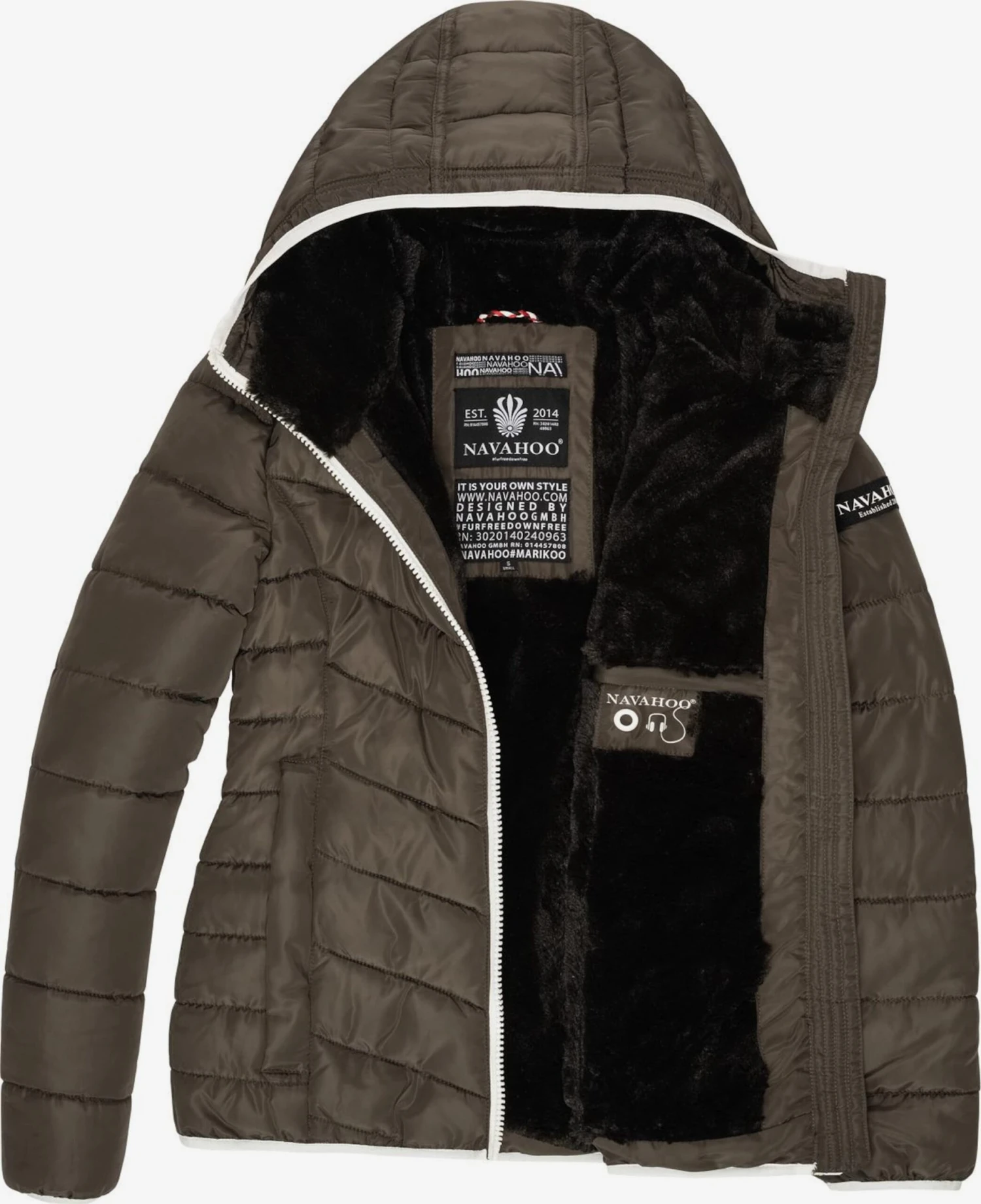 Navahoo Tussenjassen Tussenjas Elva Dames Aardetinten 4 Navahoo Tussenjassen Tussenjas Elva Dames Aardetinten - Afbeelding 4