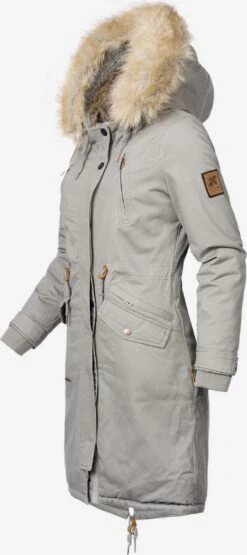 Navahoo Parkas Winterparka Kin-Joo Dames Grijs -Navahoo 3fd37adcc18b29d1f116aeffcf936cd4