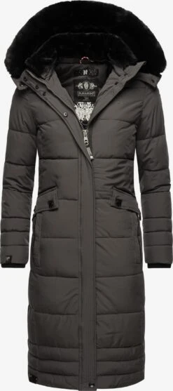 Navahoo Wintermantels Wintermantel Fahmiyaa Dames Antraciet