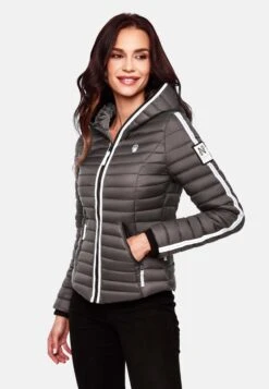 Navahoo Tussenjassen Tussenjas Kimuk Dames Donkergrijs -Navahoo 45346abeec83a215018678147302a2a4