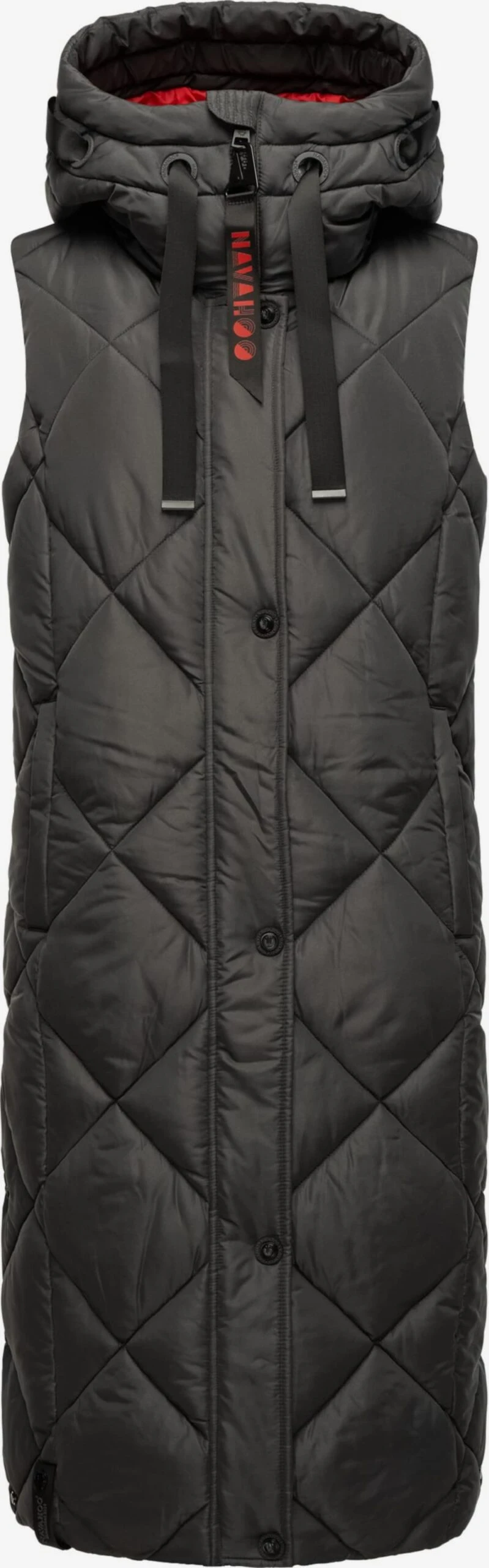 Navahoo Bodywarmers Bodywarmer Schnuckel Dames Antraciet 1 Navahoo Bodywarmers Bodywarmer Schnuckel Dames Antraciet