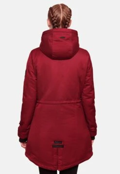 Navahoo Parkas Winterparka Dames Rood -Navahoo 4cf29d5571204cbfce7b9498ed16e54e
