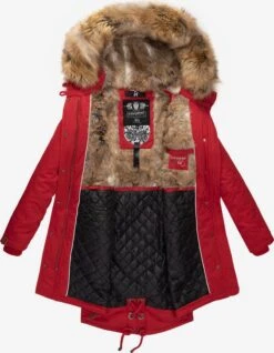 Navahoo Parkas Winterparka Rosinchen Dames Rood -Navahoo 4e3c28ac0e9beb6f090dd9c0d63bb91b