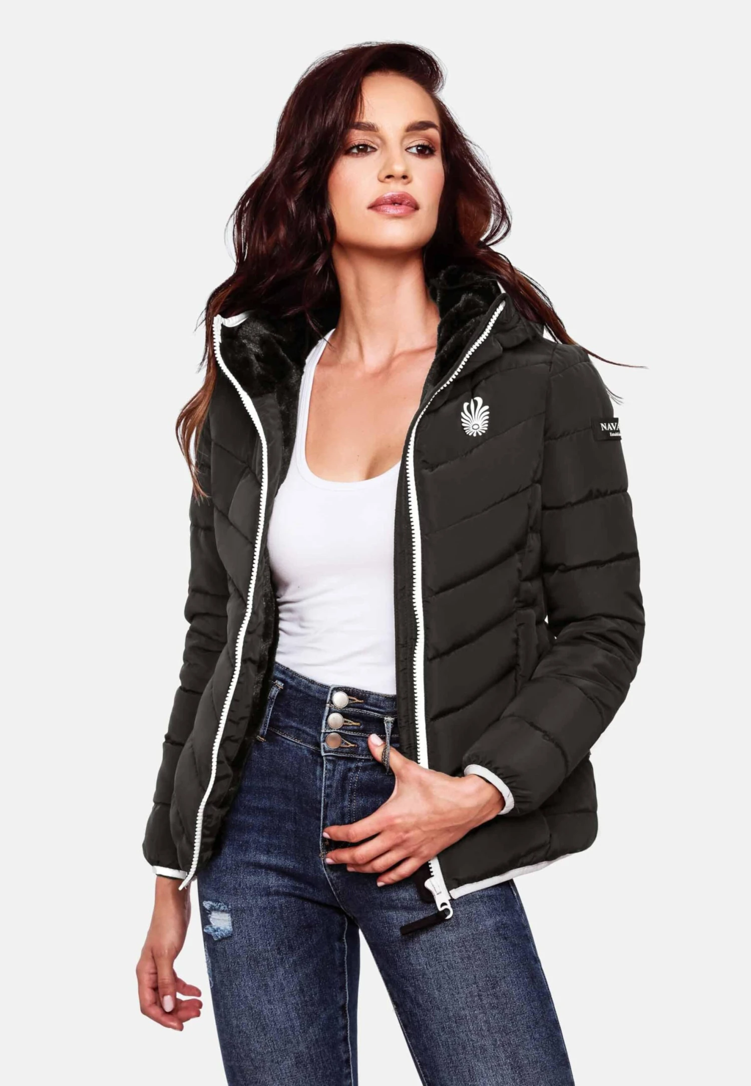 Navahoo Tussenjassen Tussenjas Elva Dames Zwart 7 Navahoo Tussenjassen Tussenjas Elva Dames Zwart - Afbeelding 7