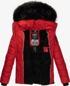 Navahoo Winterjassen Winterjas Zuckerbiene Dames Knalrood 15 Navahoo Winterjassen Winterjas Zuckerbiene Dames Knalrood -Navahoo 5243fccaa3766f5c7c7415303bb353ee