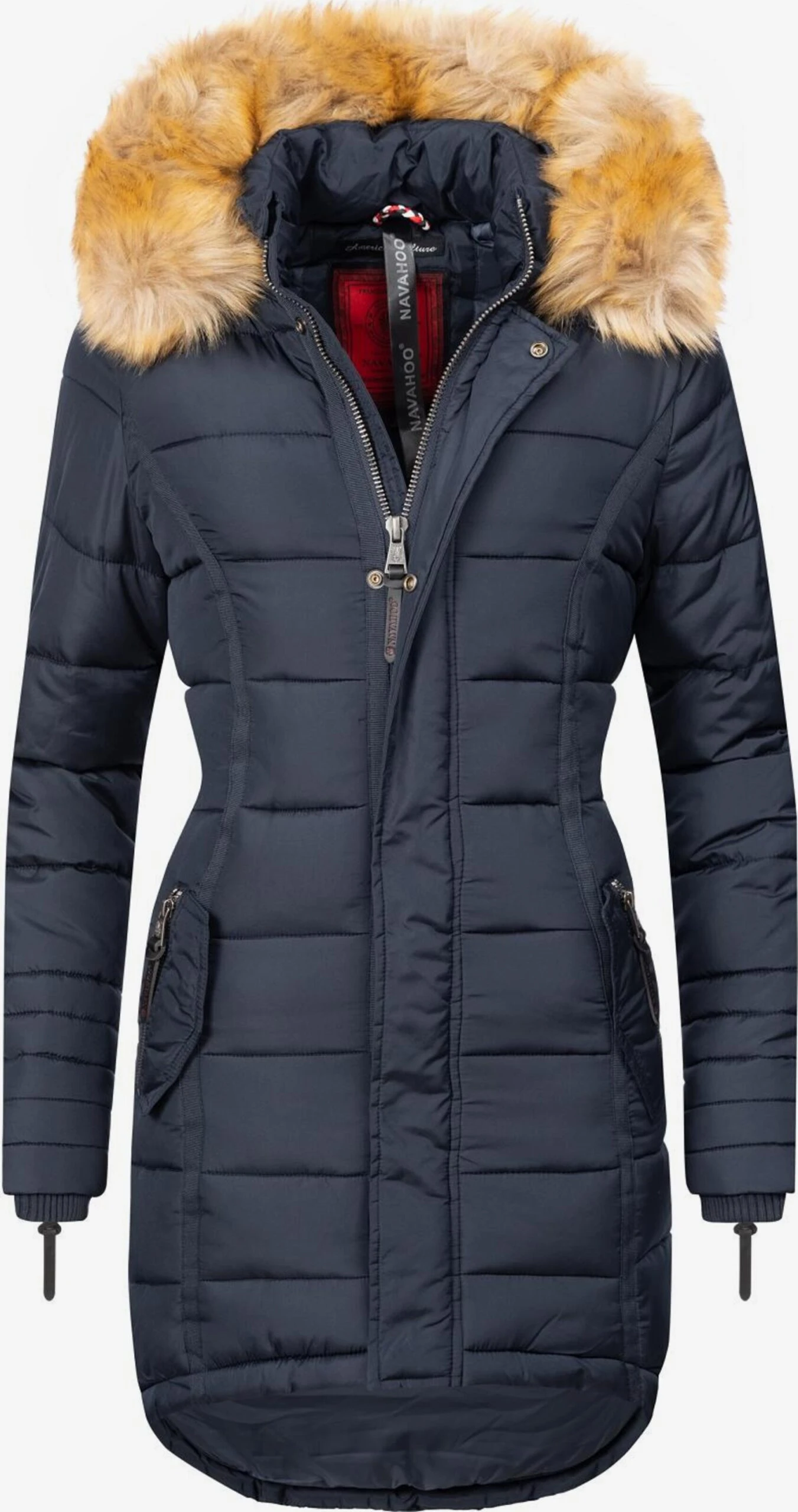 Navahoo Wintermantels Wintermantel Papaya Dames Donkerblauw 1 Navahoo Wintermantels Wintermantel Papaya Dames Donkerblauw