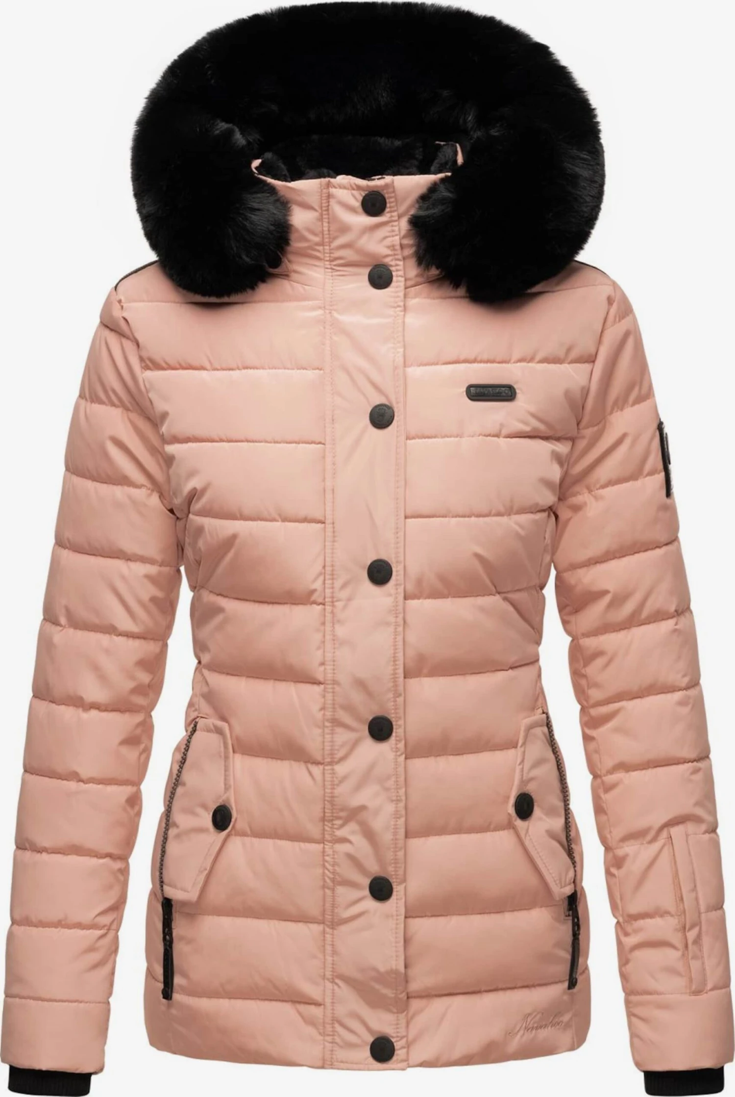 Navahoo Winterjassen Winterjas Milianaa Dames Roze 4 Navahoo Winterjassen Winterjas Milianaa Dames Roze - Afbeelding 4