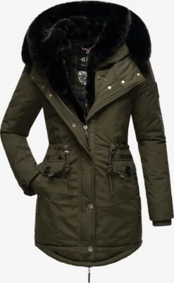 Navahoo Parkas Winterparka Sweety Deluxe Dames Kaki
