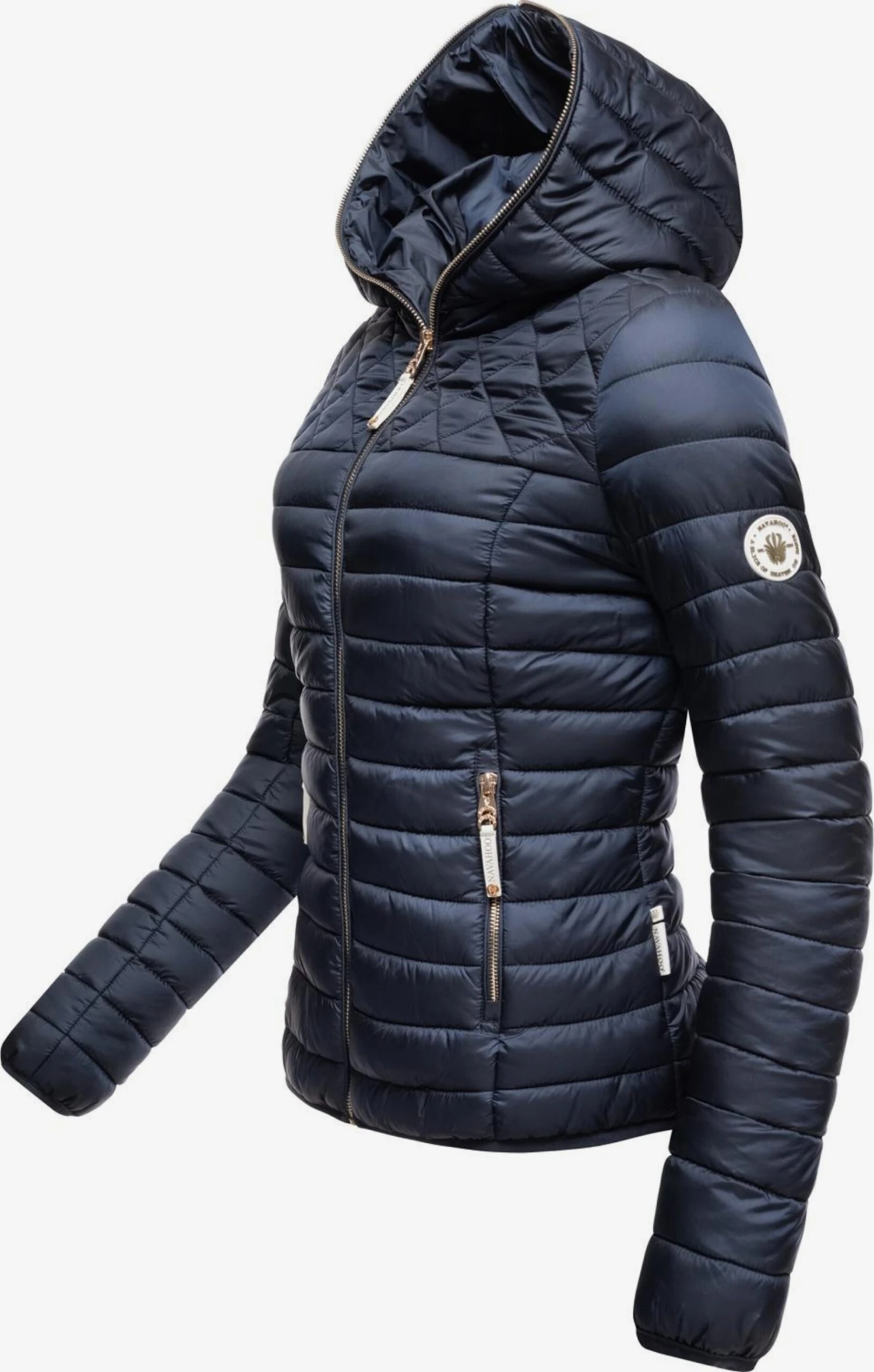 Navahoo Tussenjassen Tussenjas Ich Bin Hübsch Dames Nachtblauw 2 Navahoo Tussenjassen Tussenjas Ich Bin Hübsch Dames Nachtblauw - Afbeelding 2