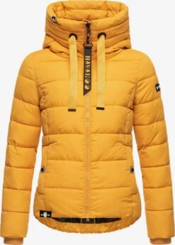 Navahoo Winterjassen Winterjas Amayaa Dames Safraan