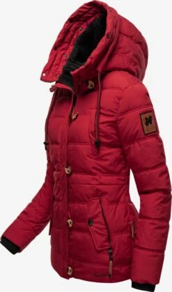 Navahoo Winterjassen Winterjas Zoja Dames Rood -Navahoo 6a90f6885956a94e5a7439f8d4eac671
