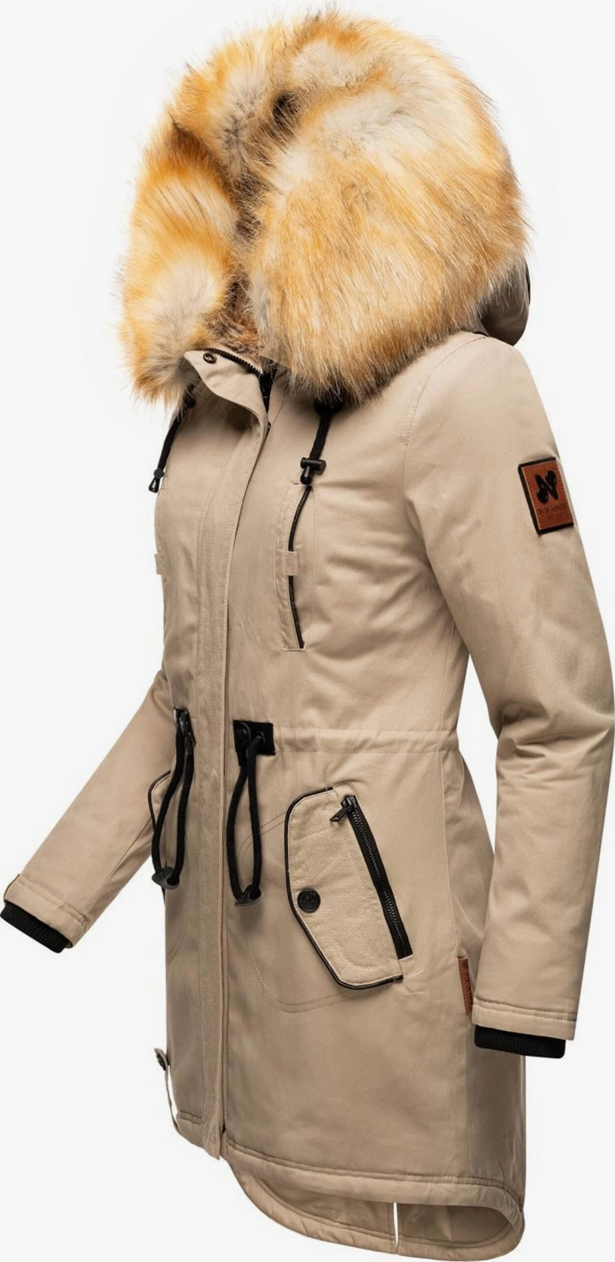 Navahoo Parkas Winterparka Bombii Dames Donkerbruin 2 Navahoo Parkas Winterparka Bombii Dames Donkerbruin - Afbeelding 2