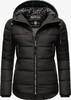 Navahoo Winterjassen Winterjas Renesmee Dames Zwart