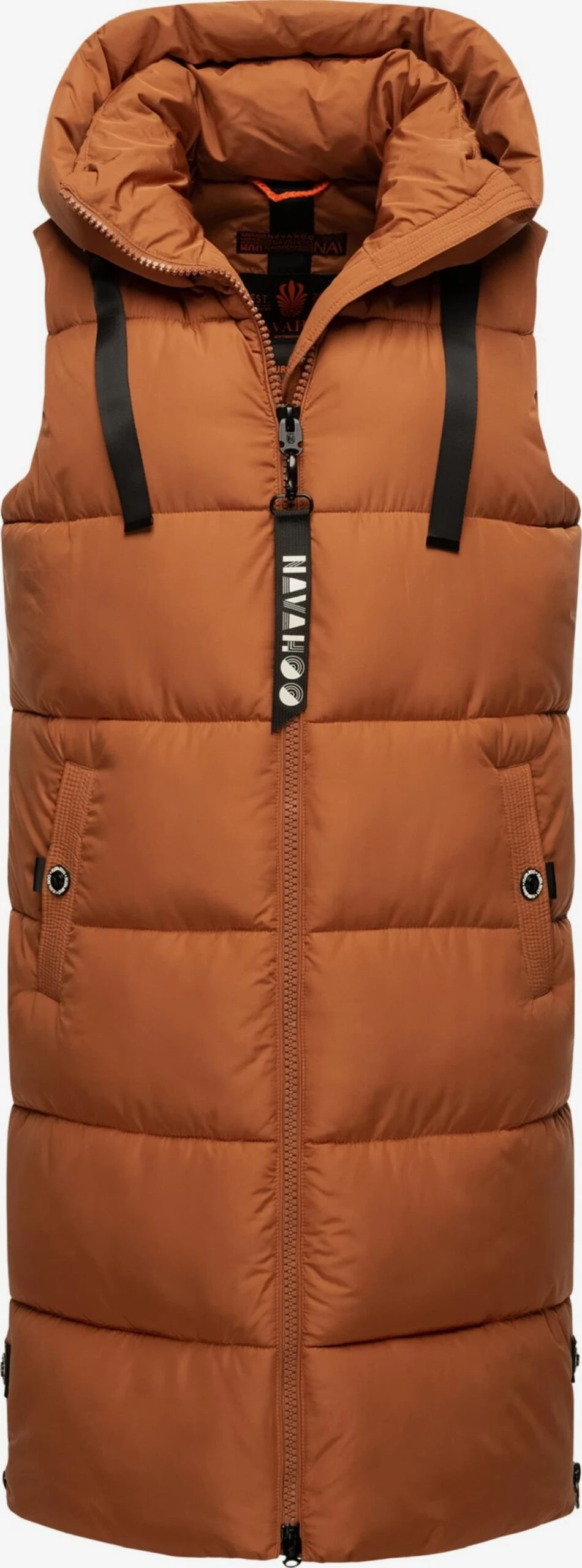 Navahoo Bodywarmers Bodywarmer Dames Cognac 4 Navahoo Bodywarmers Bodywarmer Dames Cognac - Afbeelding 4