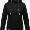 Navahoo Hoodies Sweatshirt Liebesmäuschen Dames Zwart