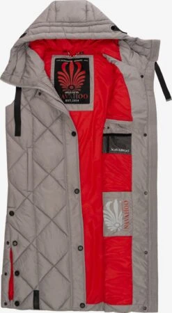 Navahoo Bodywarmers Bodywarmer Schnuckel Dames Stone Grey -Navahoo 736acc8e70bbeacc3d05d2e8abbc54dc