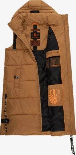 Navahoo Bodywarmers Bodywarmer Dames Karamel -Navahoo 73c2b410b35e9bf30aed5e385b0c8fc4